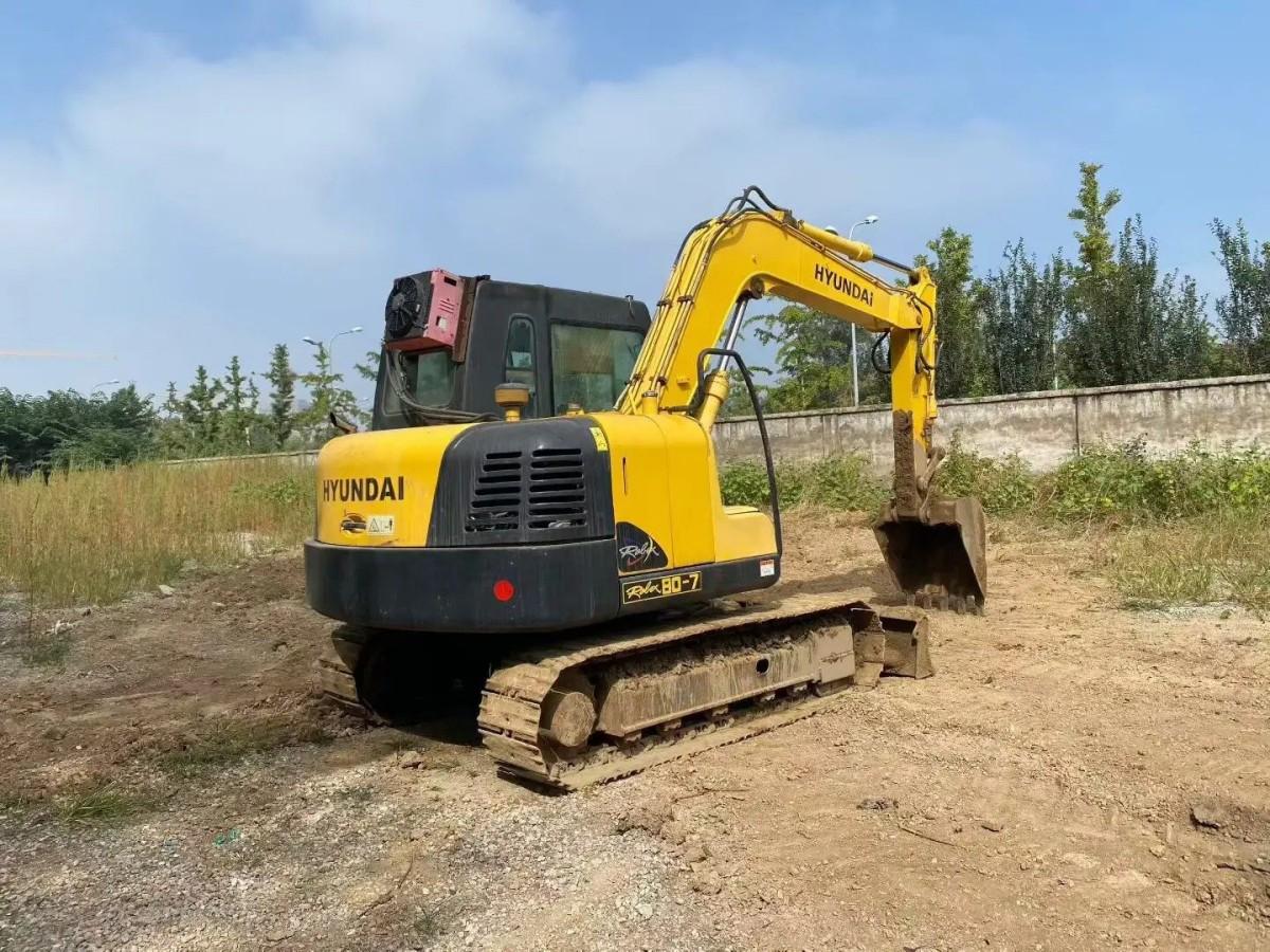 Used Hyundai R80-7 Crawler Excavator for Sale - 图片 2