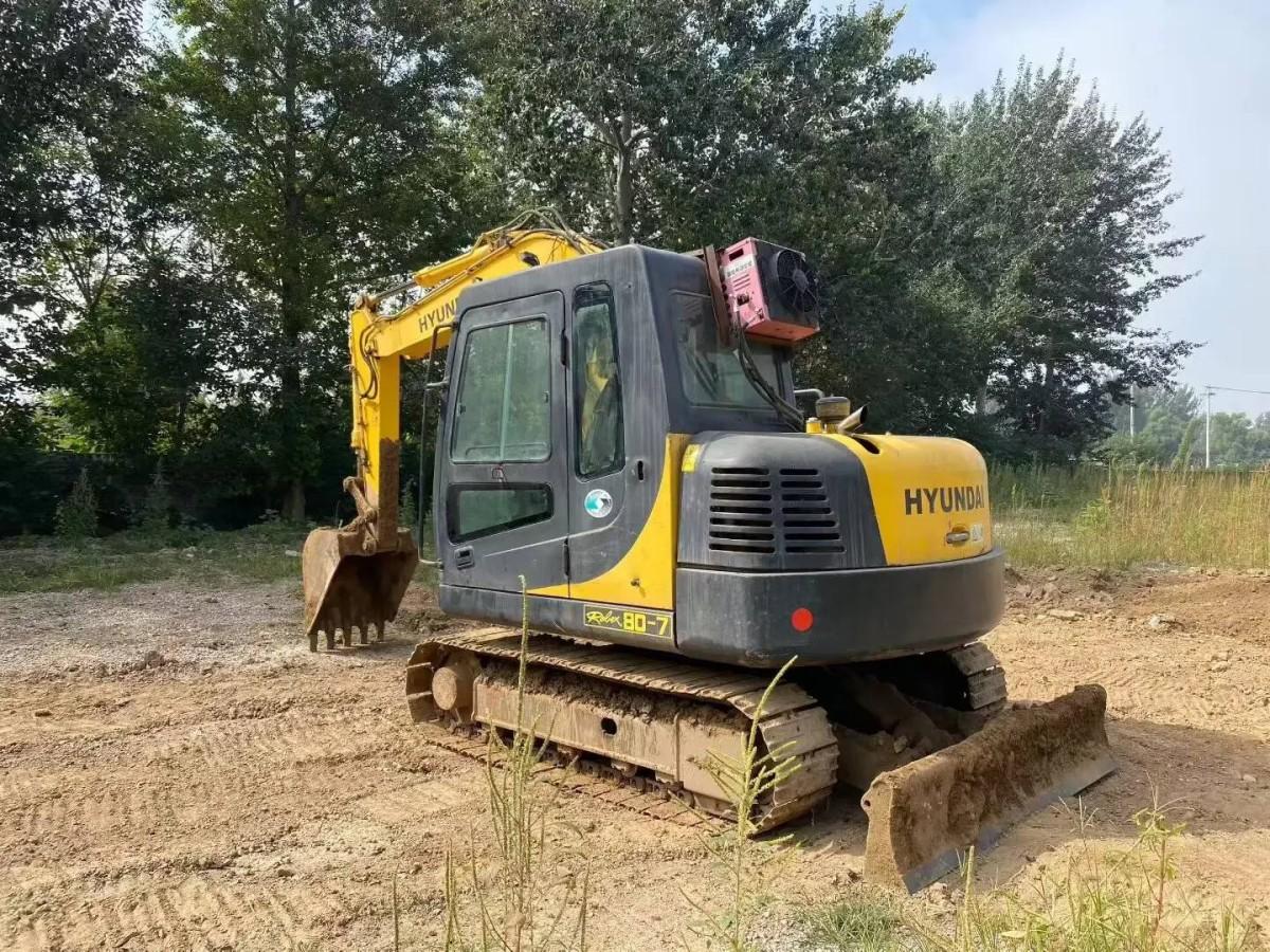 Used Hyundai R80-7 Crawler Excavator for Sale - 图片 3