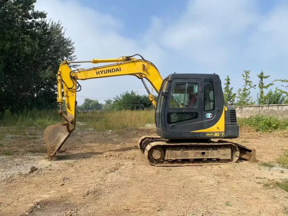 Used Hyundai R80-7 Crawler Excavator for Sale - 图片 5