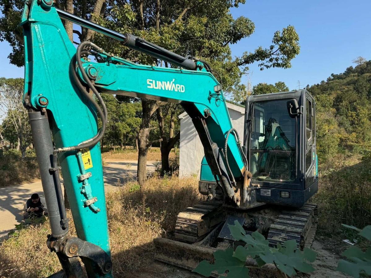 Used Sunward SWE60E Crawler Excavator for Sale - 图片 3