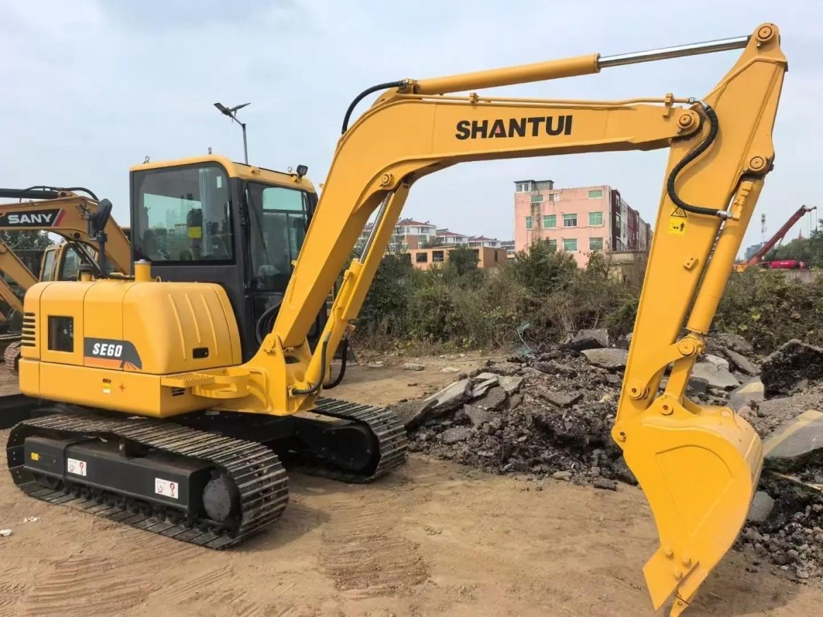 Used Shantui SE60-10W Crawler Excavator for Sale - 图片 3