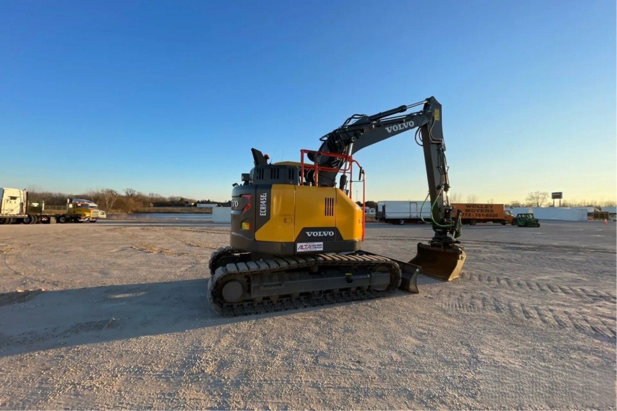 Used Volvo ECR145 Crawler Excavator for Sale - 图片 3