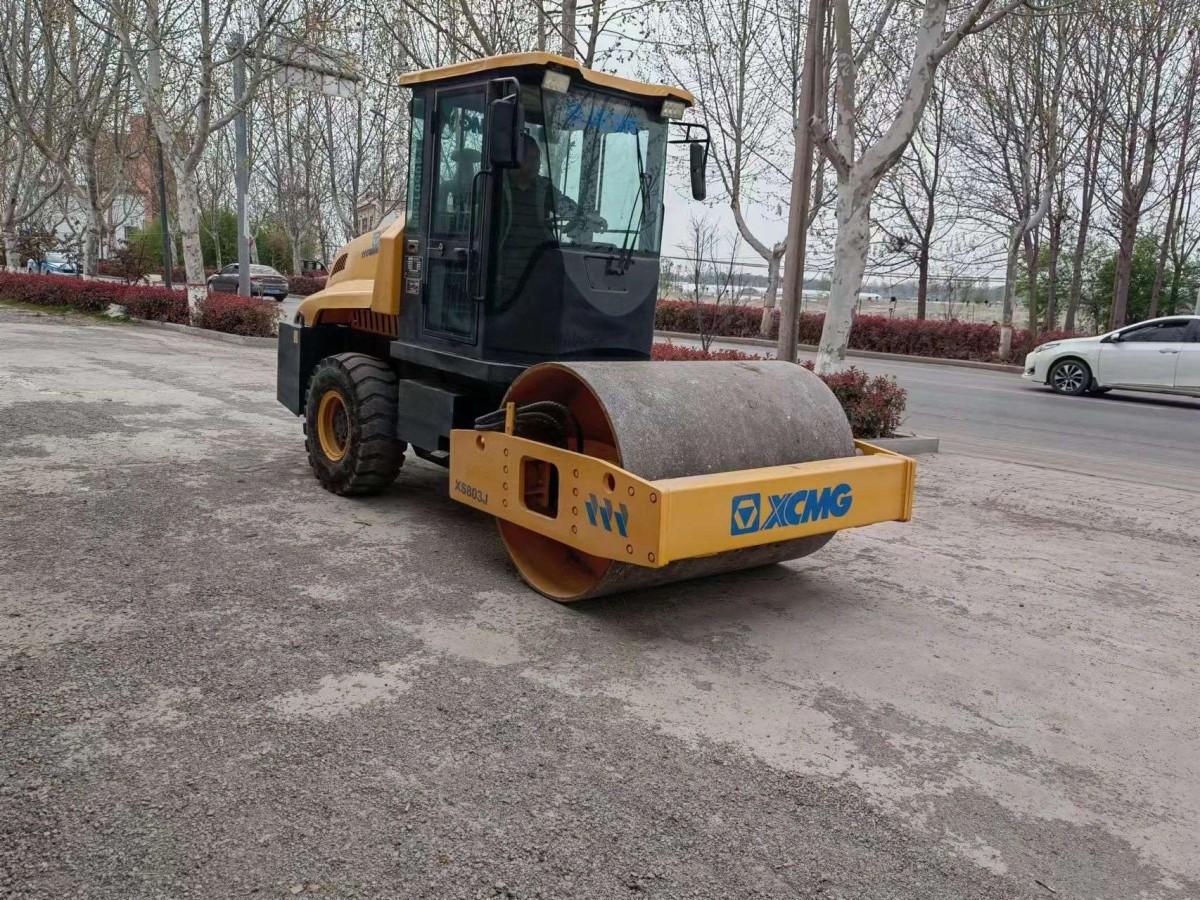 Used XCMG XS803J Road Roller for Sale - 图片 4