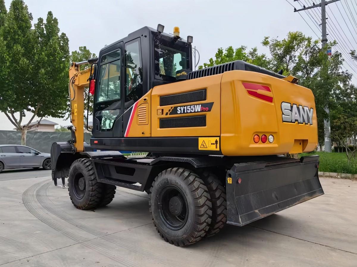 Used SANY SY155W Crawler Excavator for Sale