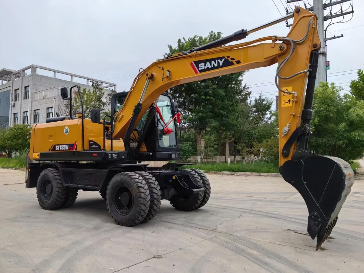 Used SANY SY155W Crawler Excavator for Sale - 图片 3