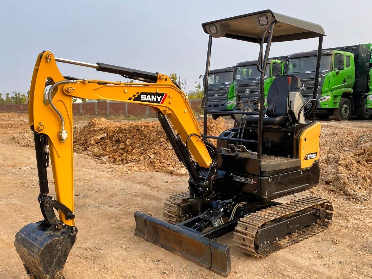 Used SANY SY16C Crawler Excavator for Sale - 图片 6