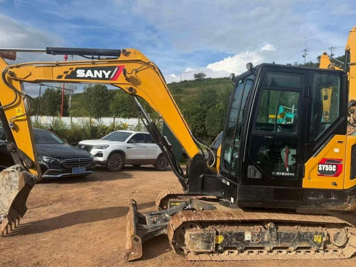 Used SANY SY55C Crawler Excavator for Sale