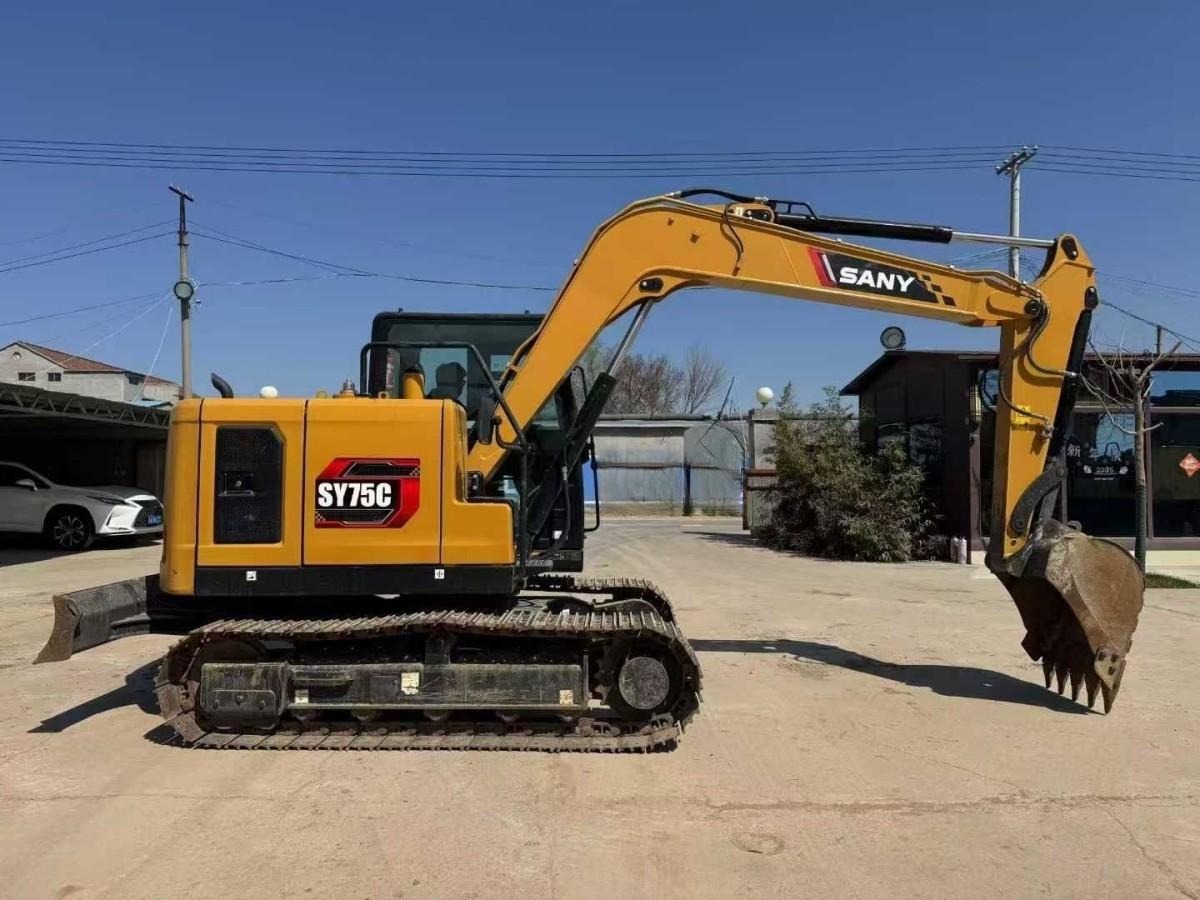 Used SANY SY75C Crawler Excavator for Sale - 图片 2