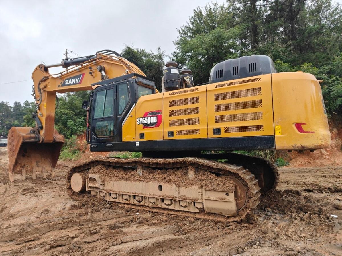 Used SANY SY650H Crawler Excavator for Sale