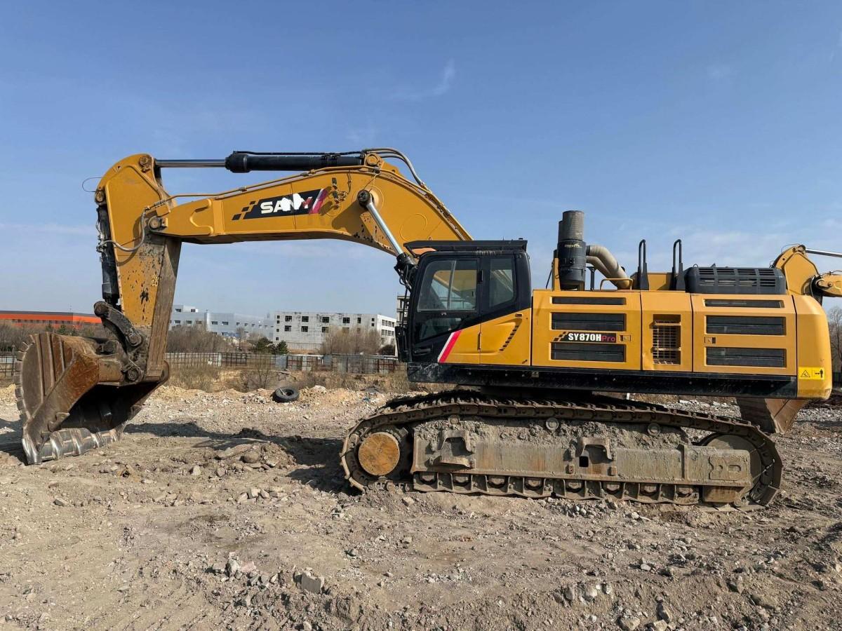 Used SANY SY870H PRO Crawler Excavator for Sale