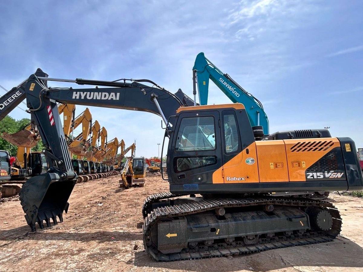 Used Hyundai R215VSN Crawler Excavator for Sale - 图片 2