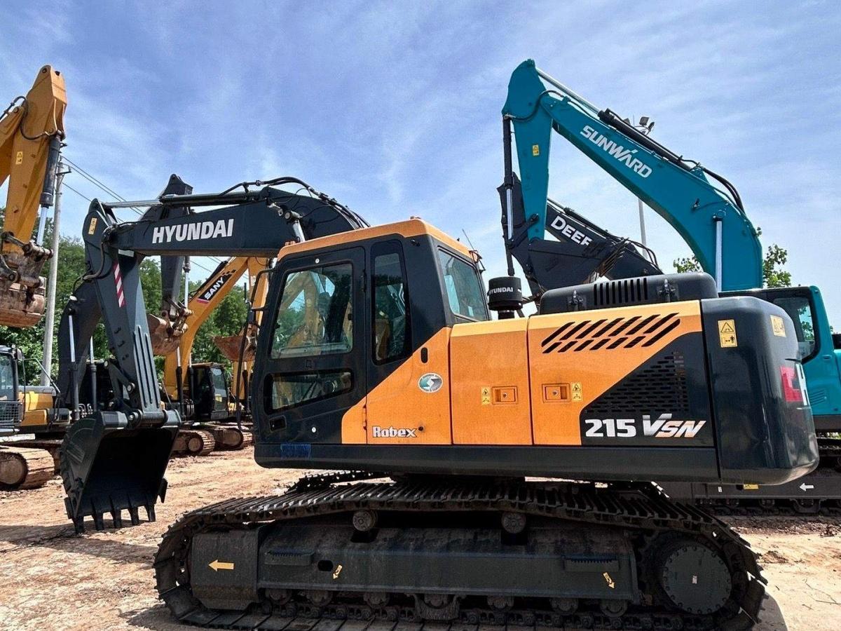 Used Hyundai R215VSN Crawler Excavator for Sale - 图片 3