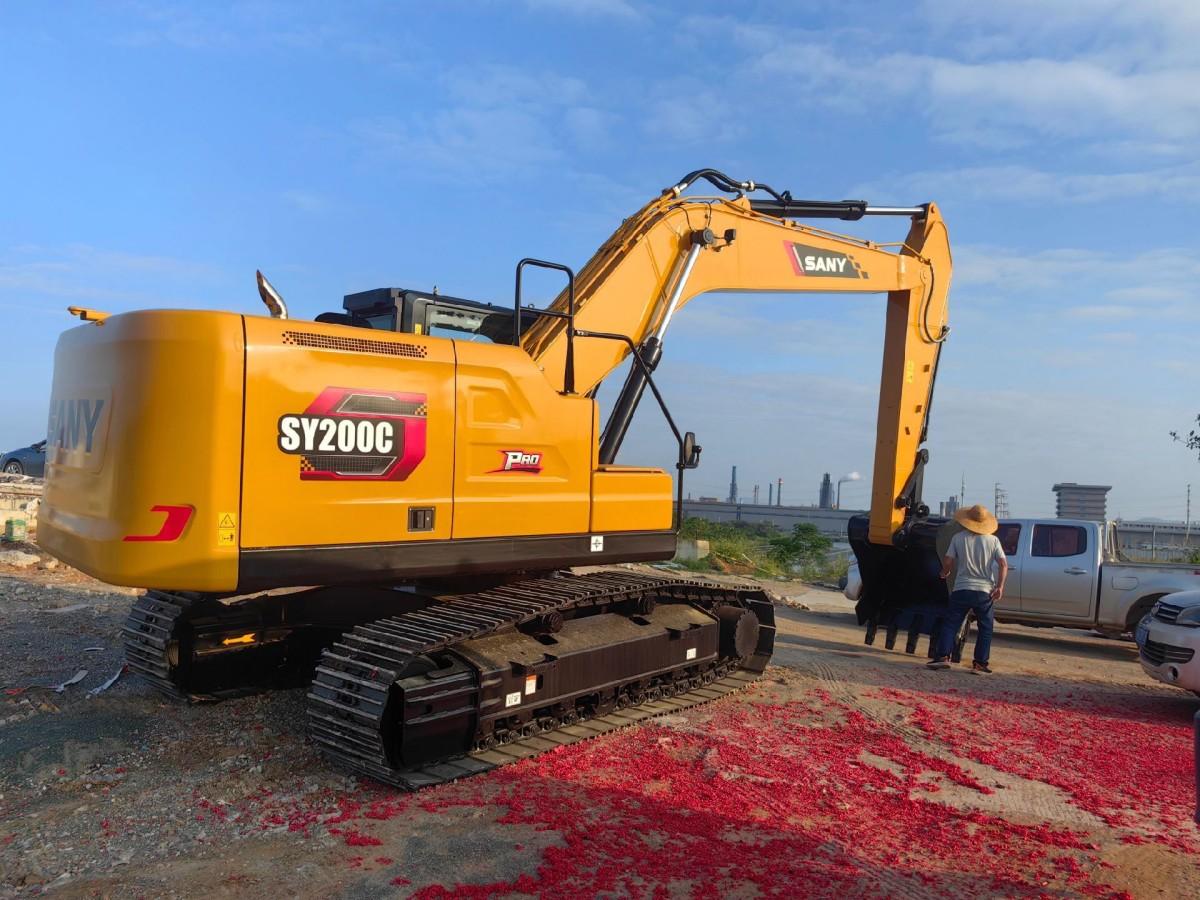 Used SANY SY200C Crawler Excavator for Sale - 图片 3