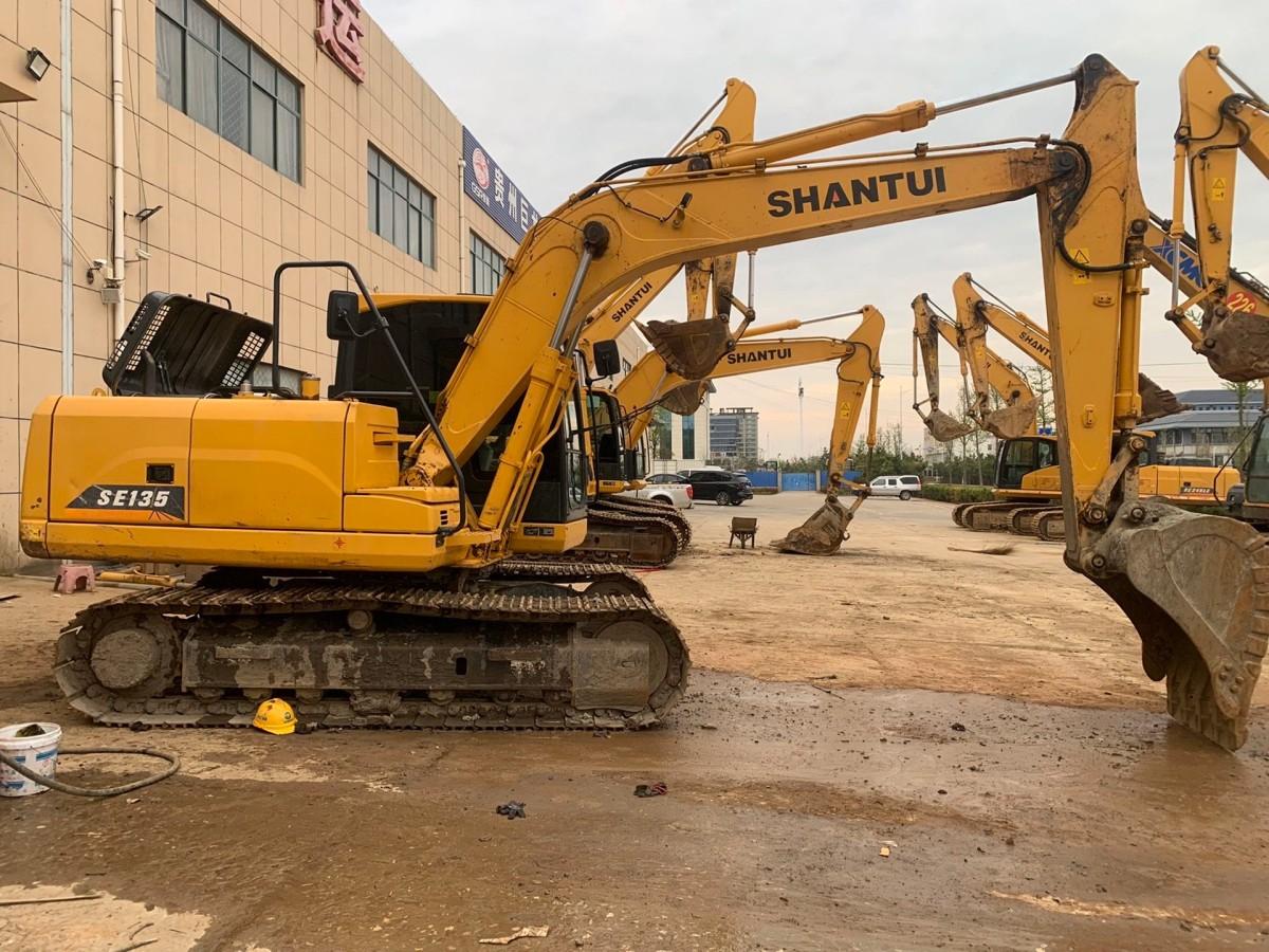 Used Shantui SE135 Crawler Excavator for Sale - 图片 2