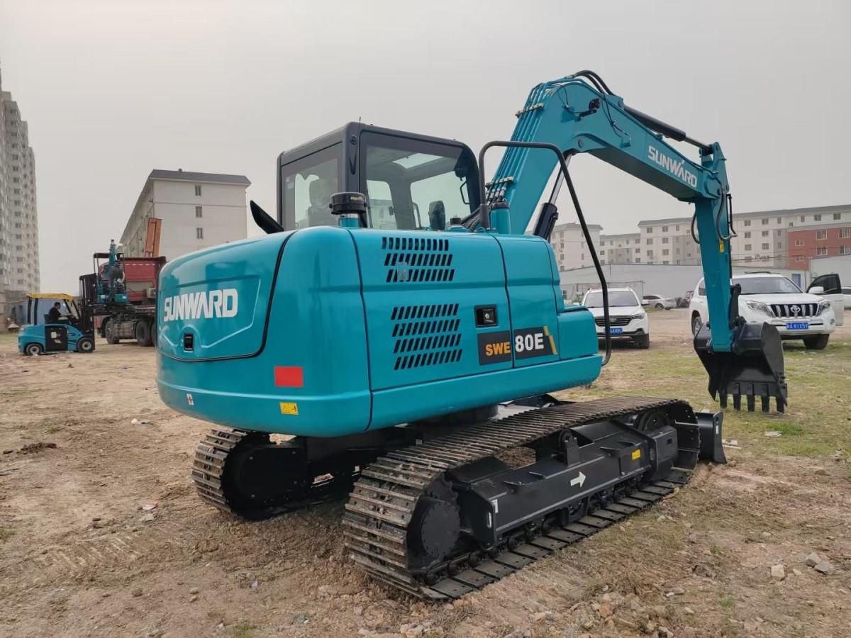 Used Sunward SWE80E Crawler Excavator for Sale - 图片 2