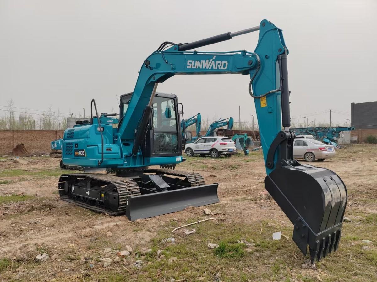 Used Sunward SWE80E Crawler Excavator for Sale - 图片 4