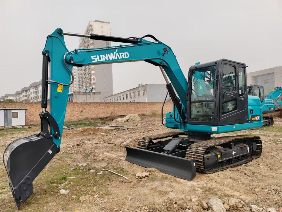 Used Sunward SWE80E Crawler Excavator for Sale - 图片 5