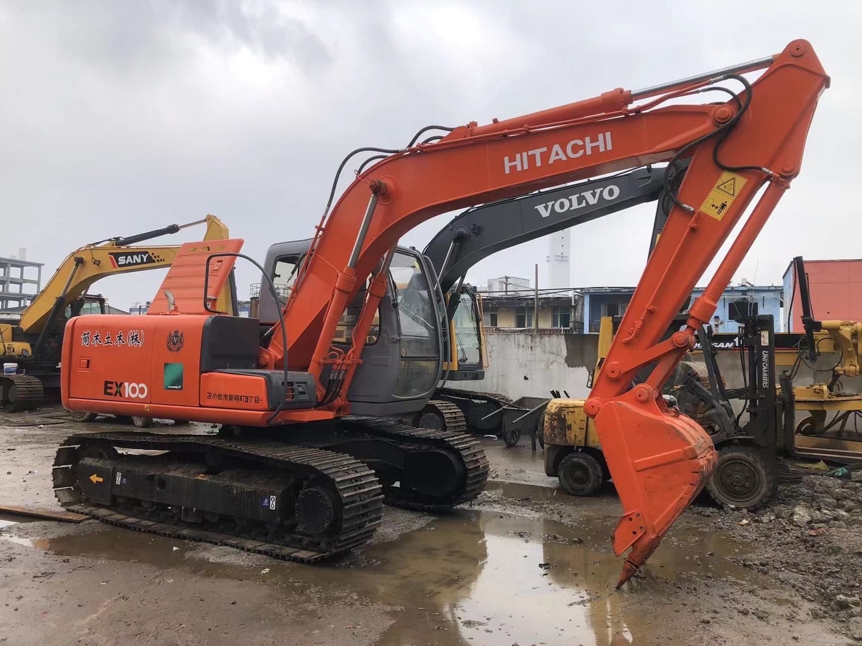 Used Hitachi EX100 Crawler Excavator for Sale - 图片 2