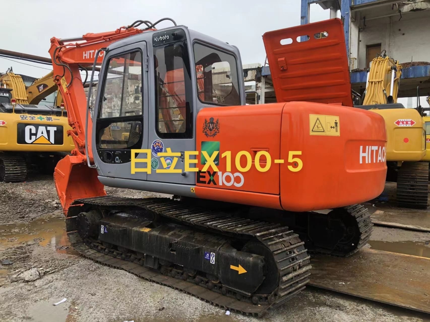 Used Hitachi EX100 Crawler Excavator for Sale - 图片 3