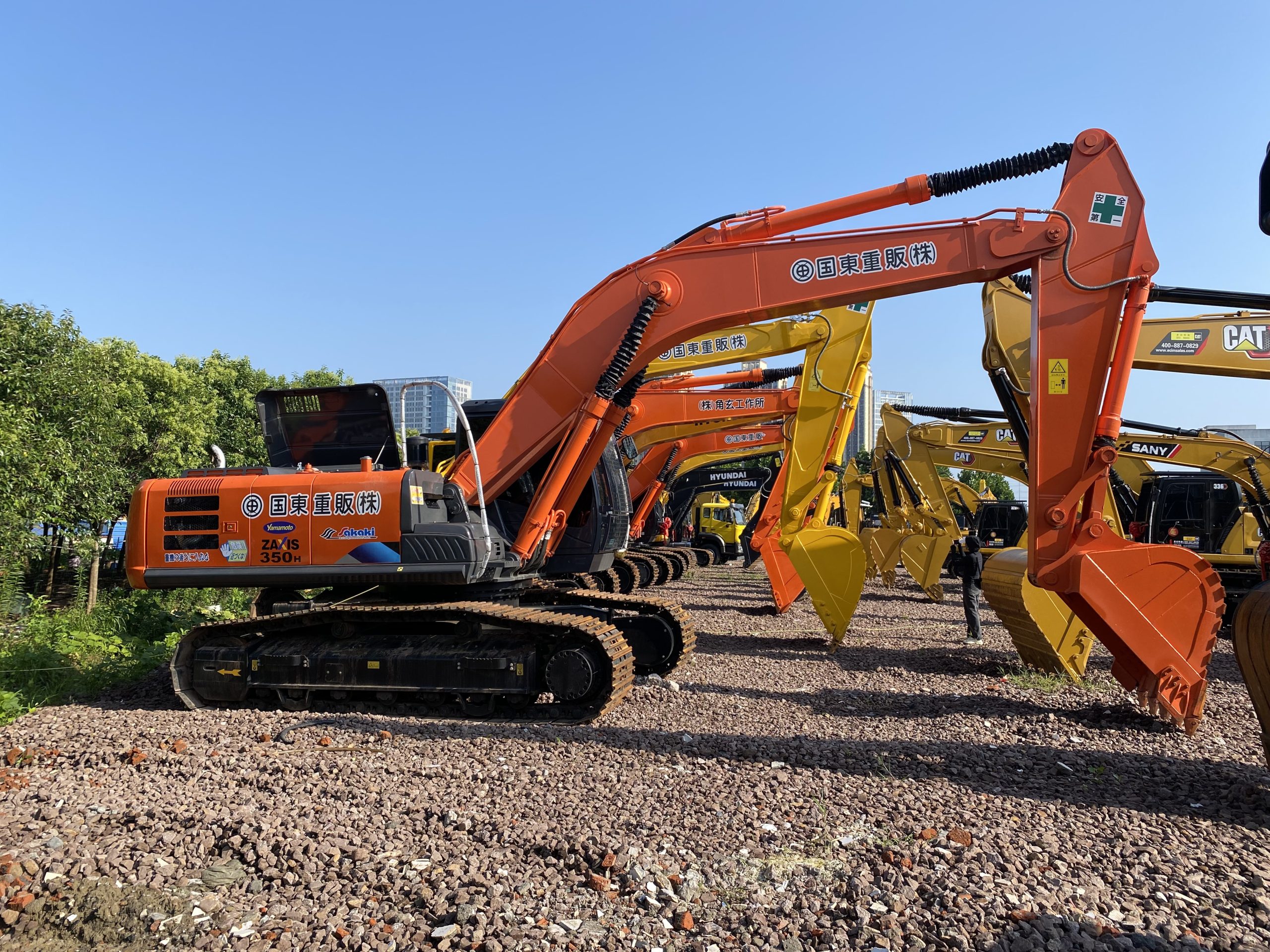 Used Hitachi ZX350H-5G Crawler Excavator for Sale