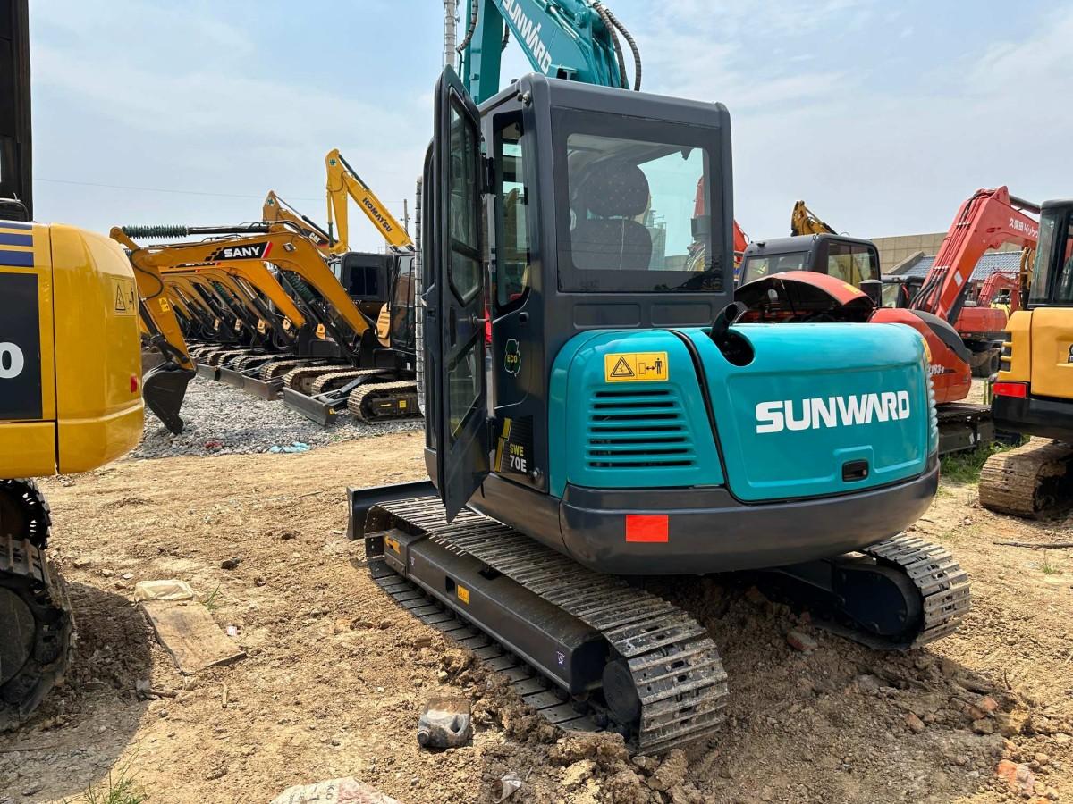 Used Sunward SWE70E Crawler Excavator for Sale - 图片 2