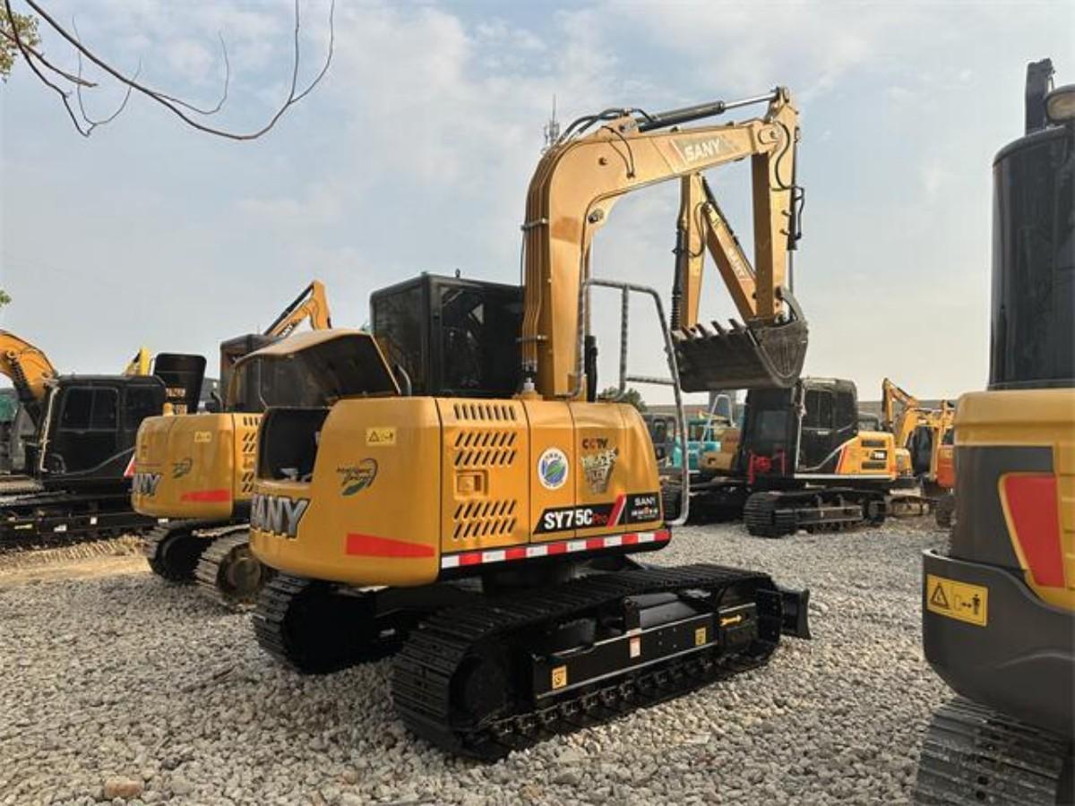 Used SANY SY75C-9 Crawler Excavator for Sale - 图片 4