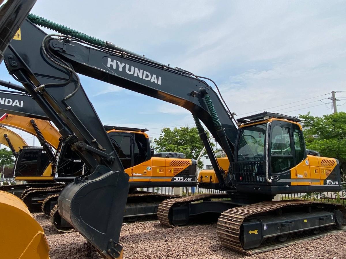 Used Hyundai R335LC-9T Crawler Excavator for Sale