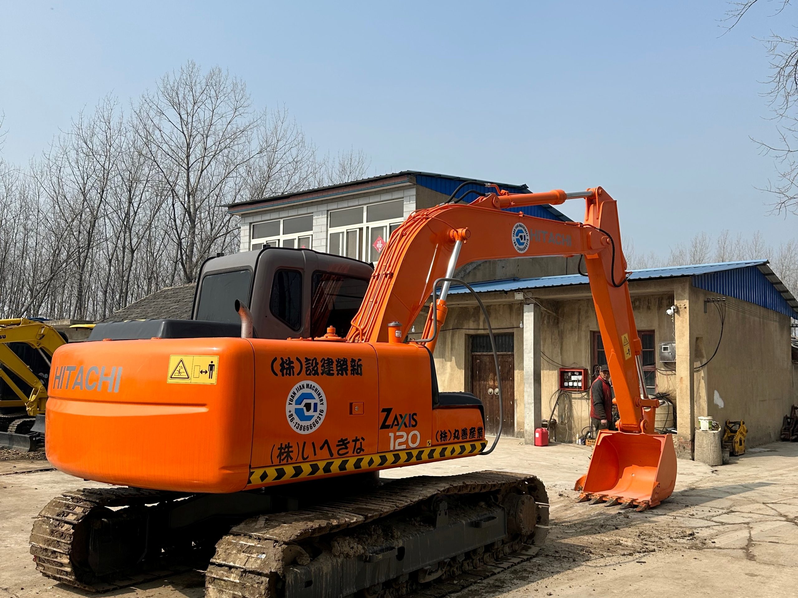 Used Hitachi ZX120-3 Crawler Excavator for Sale - 图片 6