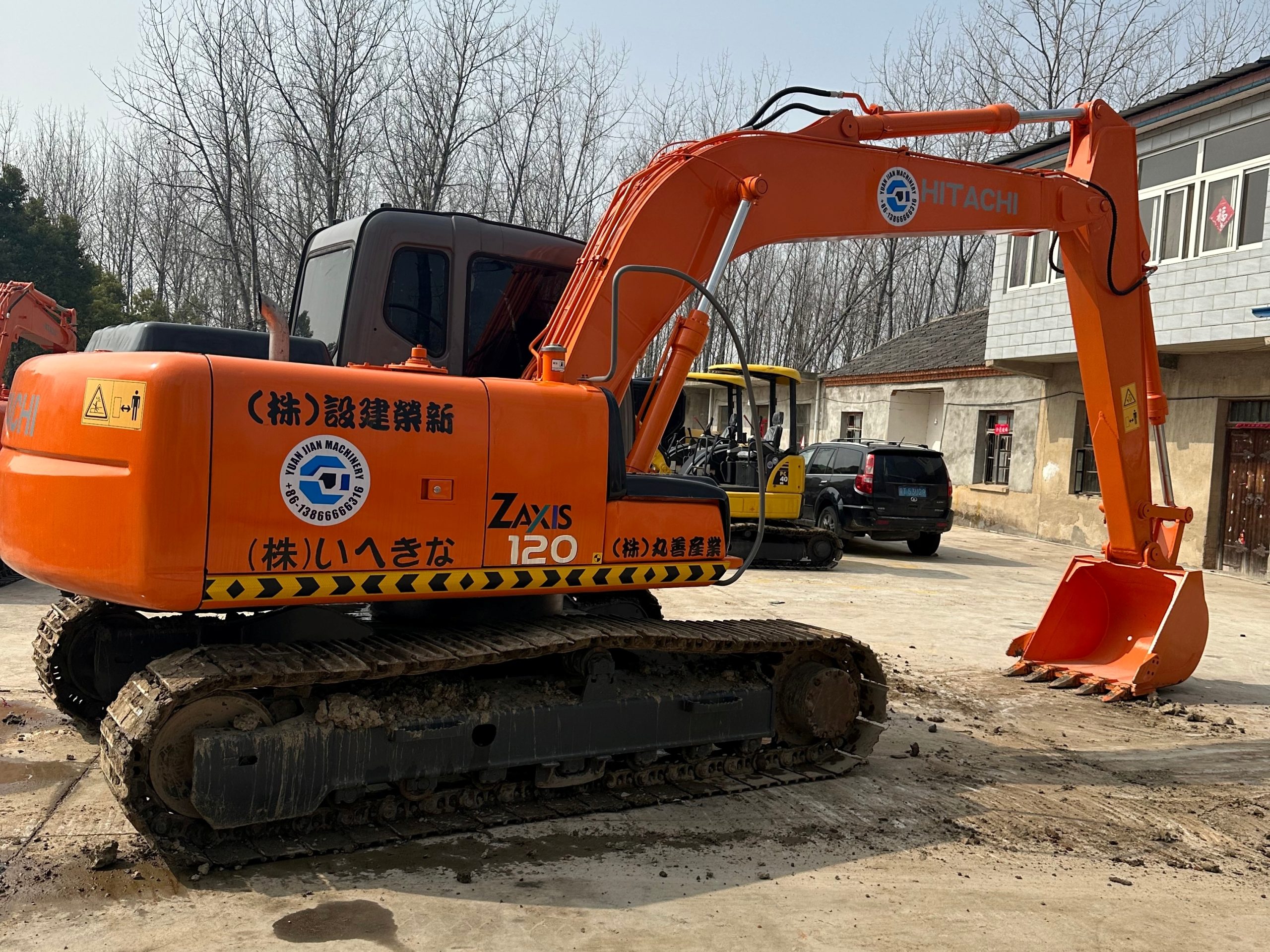 Used Hitachi ZX120-3 Crawler Excavator for Sale - 图片 5