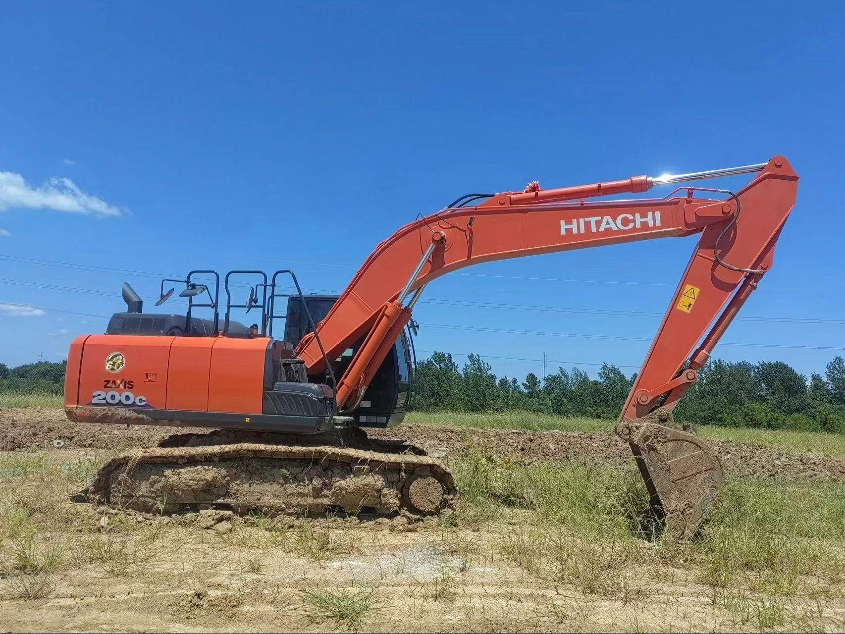 Used Hitachi ZX200C-6A Crawler Excavator for Sale