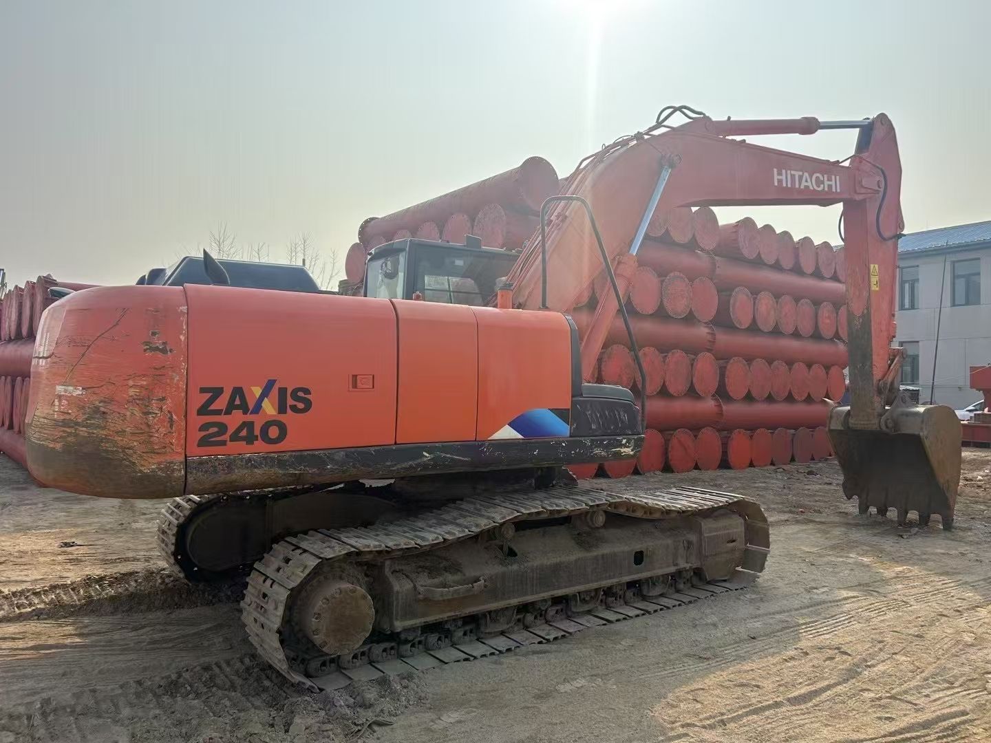 Used Hitachi ZX240-5A Crawler Excavator for Sale - 图片 2