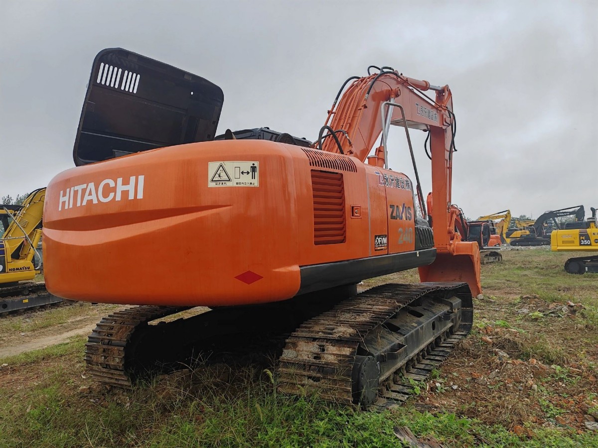 Used Hitachi ZX240 Crawler Excavator for Sale - 图片 4