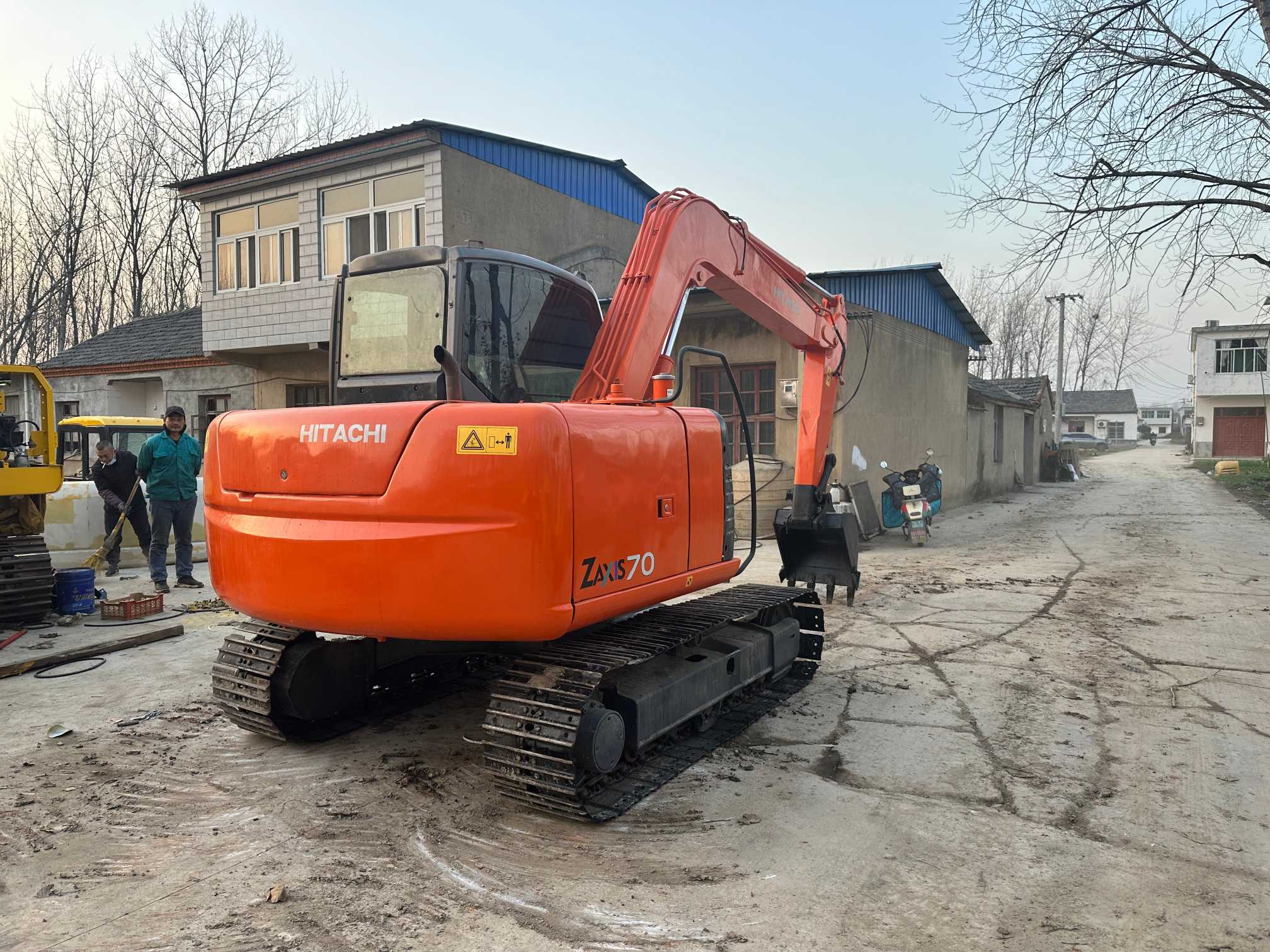 Used Hitachi ZX70 Crawler Excavator for Sale - 图片 4