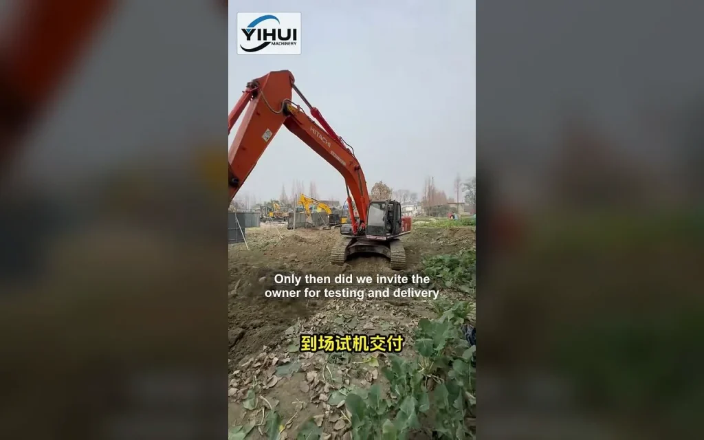 Hitachi 360 Excavator Overhaul and Field Test workshop video cover
