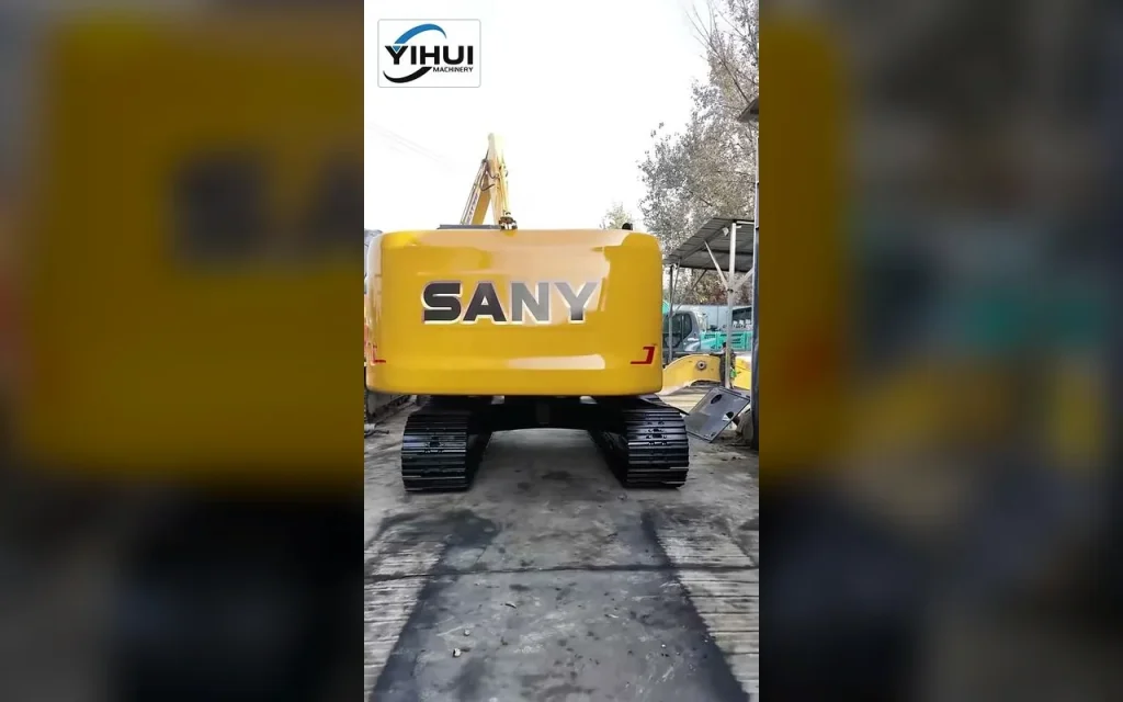 SANY SY245H Transport-Damage Repair and Refinishing workshop video cover