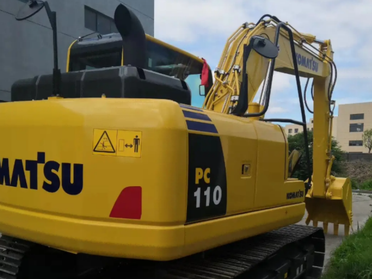 Used Komatsu PC110-7 Crawler Excavator for Sale - 图片 4