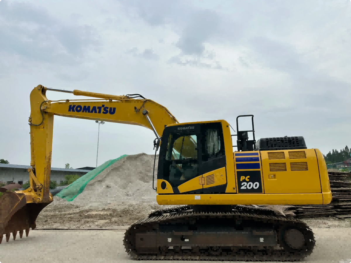 Used Komatsu PC200-7 Crawler Excavator for Sale