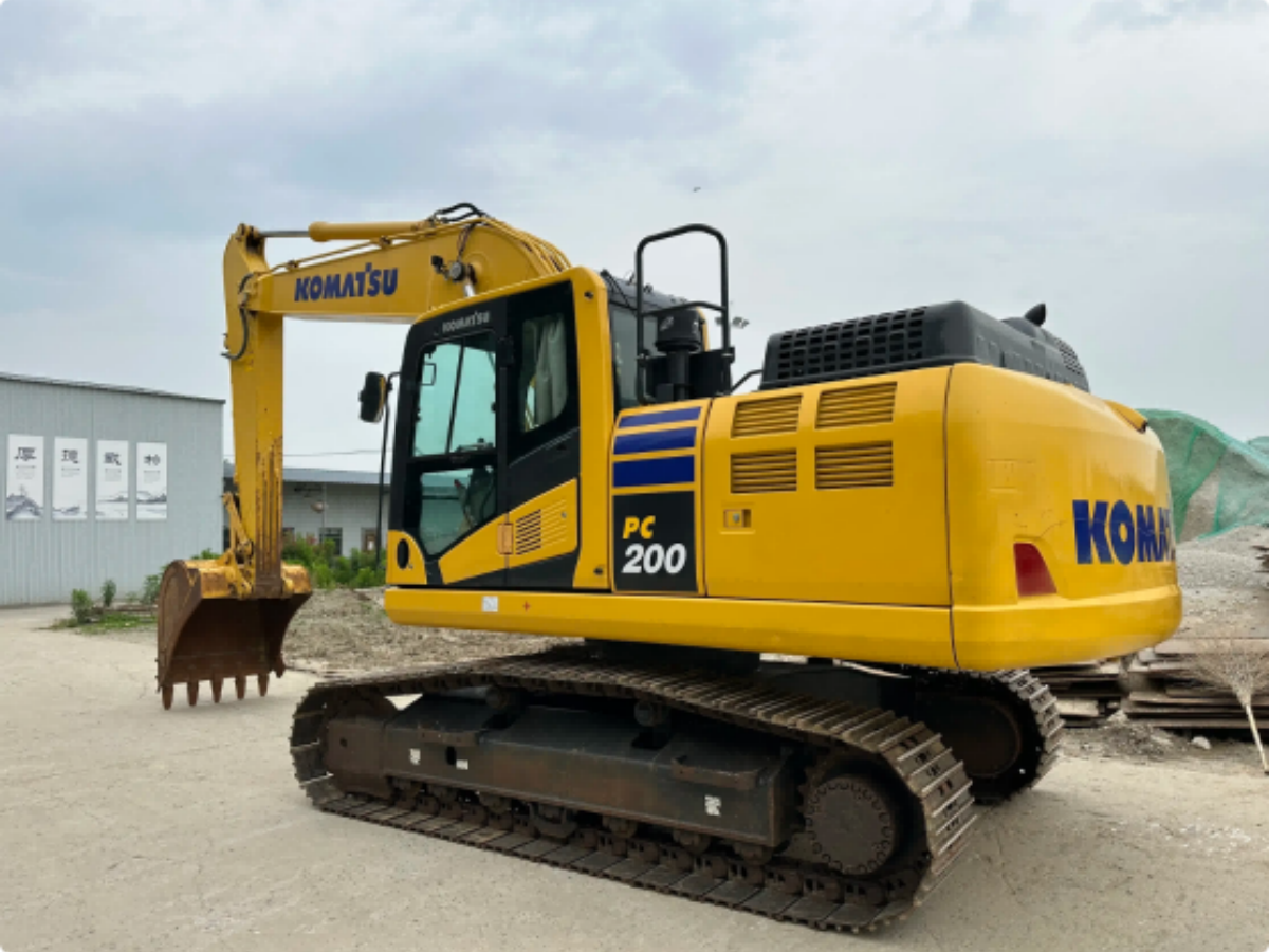 Used Komatsu PC200-7 Crawler Excavator for Sale - 图片 2