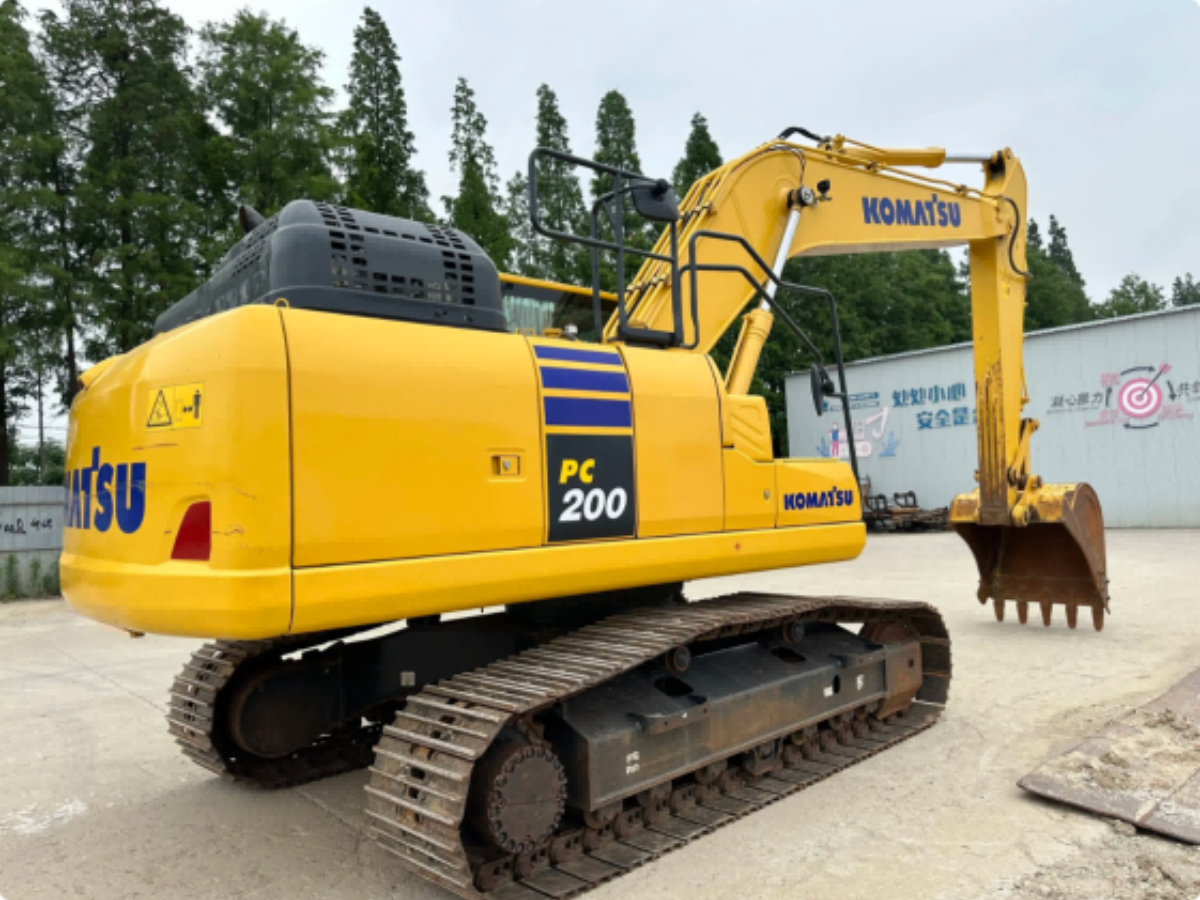 Used Komatsu PC200-7 Crawler Excavator for Sale - 图片 4