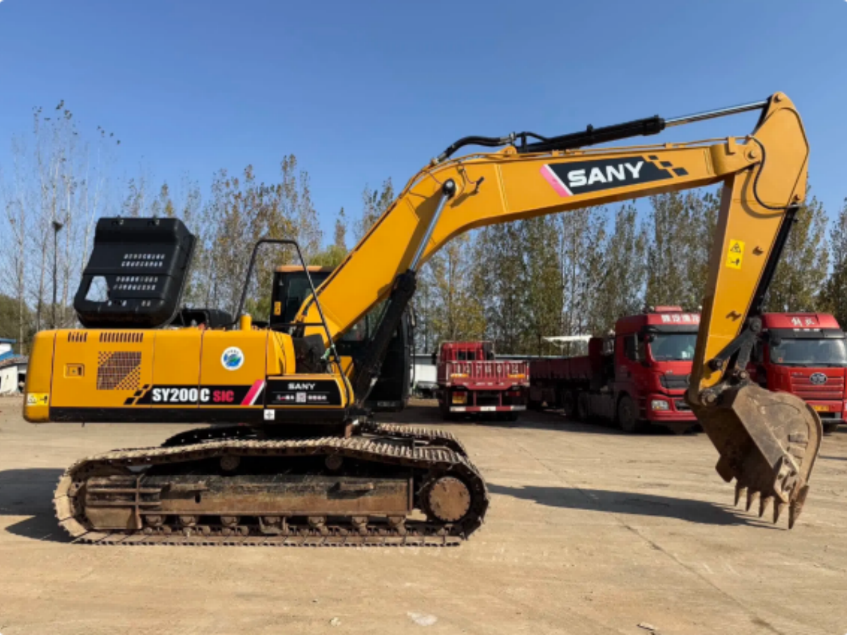 Used SANY SY200C SIC Crawler Excavator for Sale