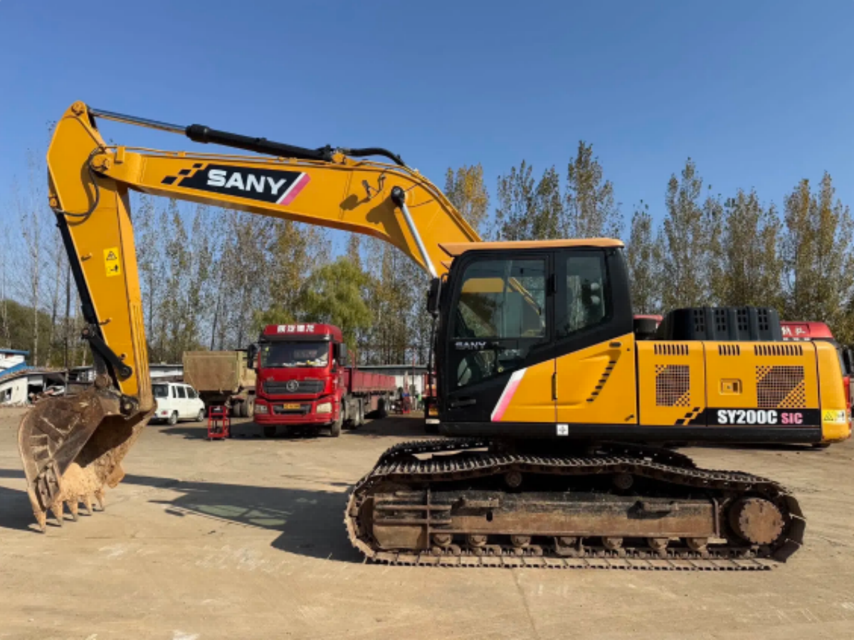 Used SANY SY200C SIC Crawler Excavator for Sale - 图片 3