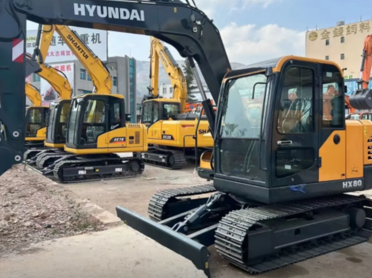 New Hyundai HX80 Crawler Excavator for Sale - 图片 6