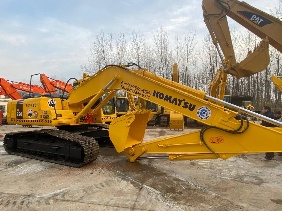 Used Komatsu PC220-7 Crawler Excavator for Sale