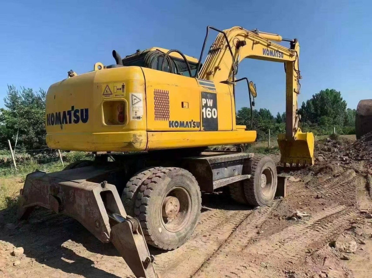 Used Komatsu PW160 Wheel Excavator for Sale - 图片 2