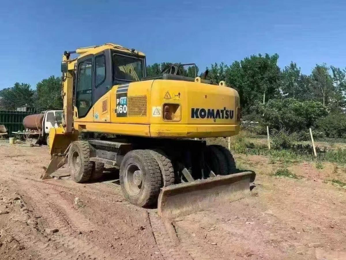 Used Komatsu PW160 Wheel Excavator for Sale - 图片 4