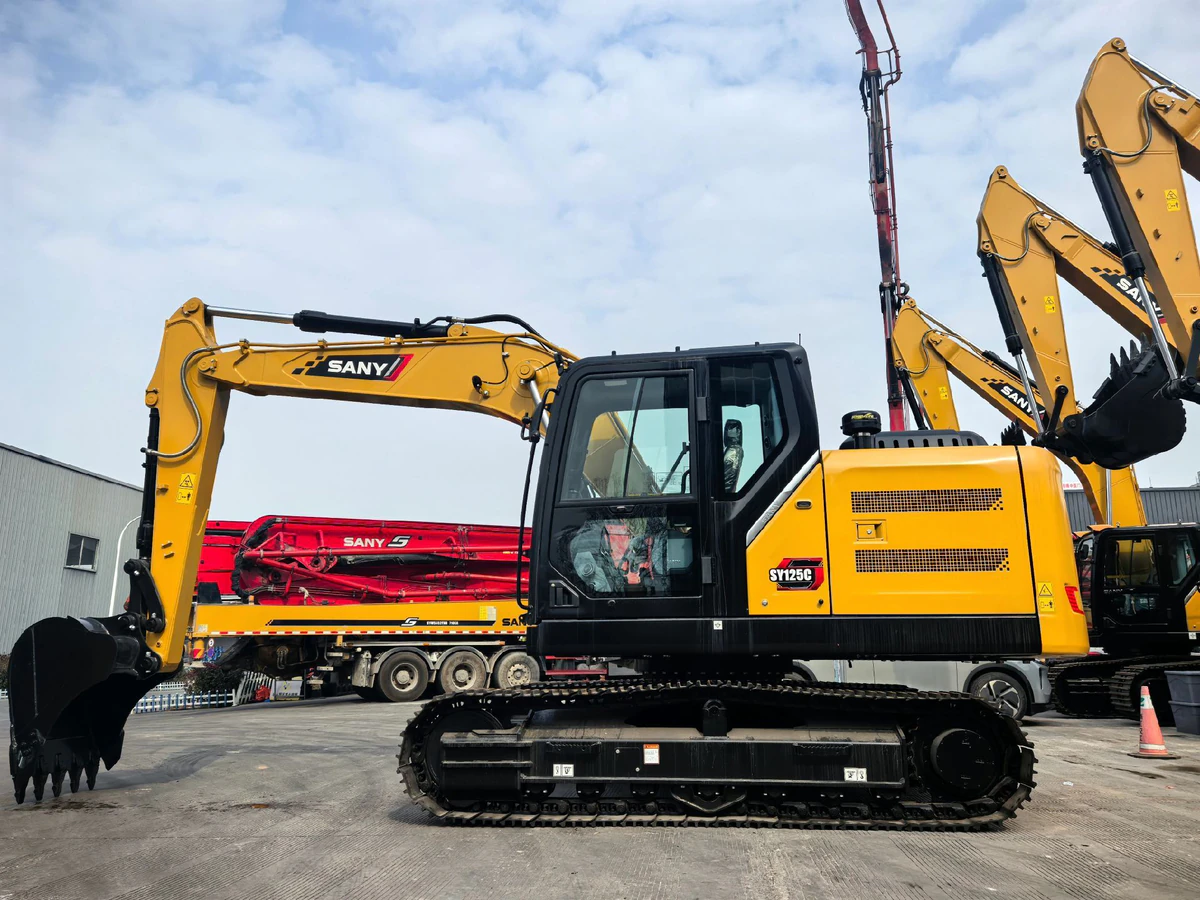 New Sany SY125C Crawler Excavator for Sale - 图片 9