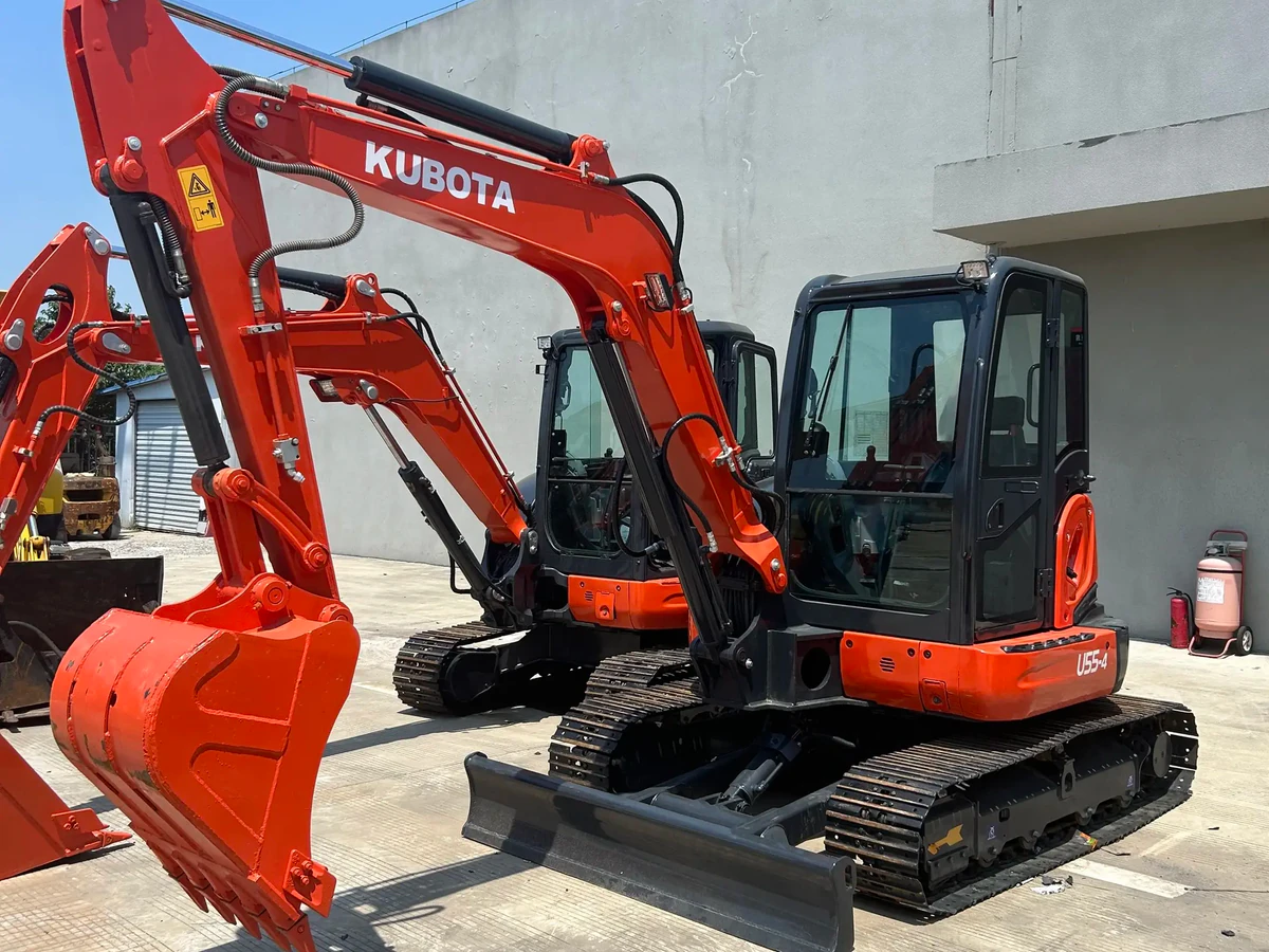 Used Kubota U55-4 Crawler Excavator for Sale - 图片 2