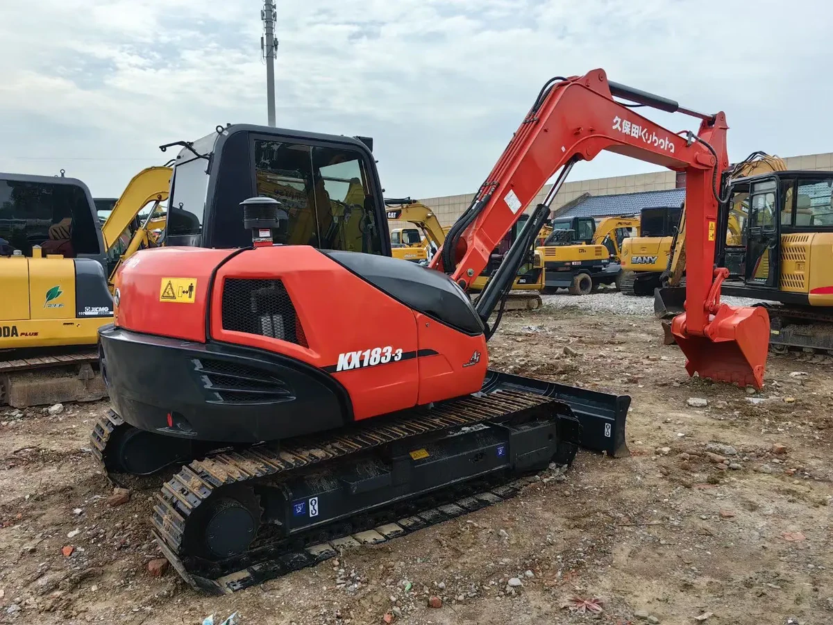 Used Kubota KX183-3 Crawler Excavator for Sale