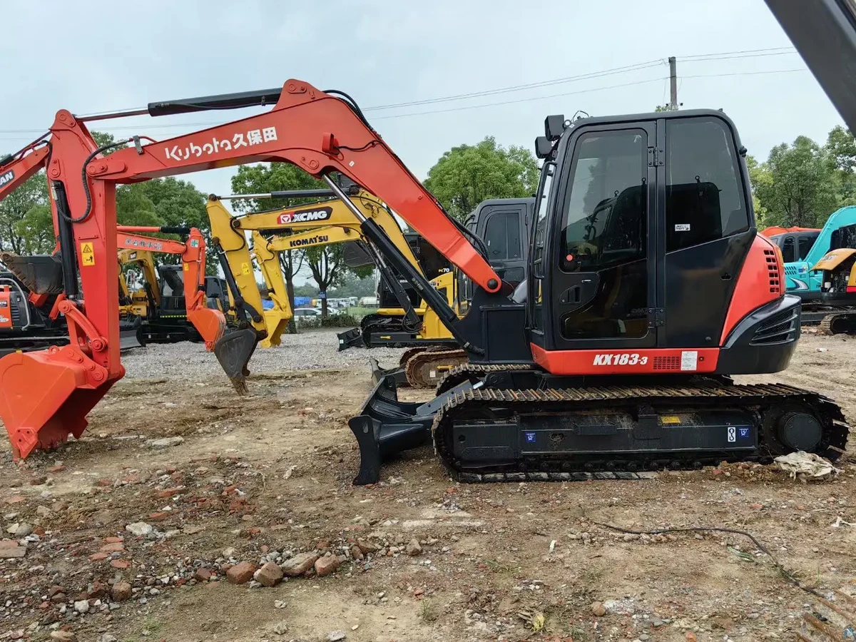 Used Kubota KX183-3 Crawler Excavator for Sale - 图片 2