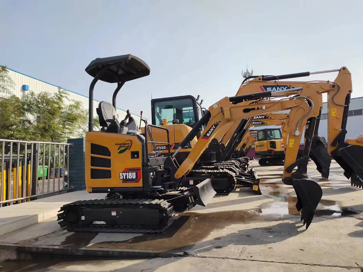 New SANY SY18U Crawler Excavator for Sale - 图片 2